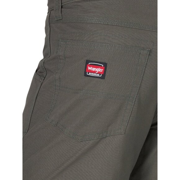 Wrangler Men Workwear Technician Pant, Size 42x30, Straight-Leg,10WMT1LD, Green - Picture 5 of 6